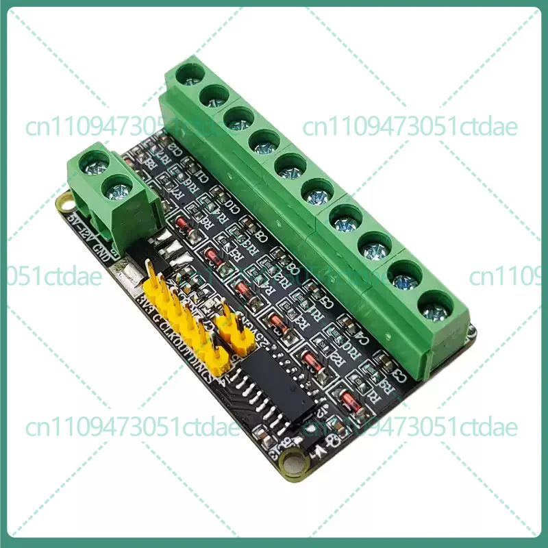 1-5pcs For MCP3208 Module 8 Channel 12 Bit ADC 4-20mA Current Signal Acquisition SPI Control Scheme Verification Board