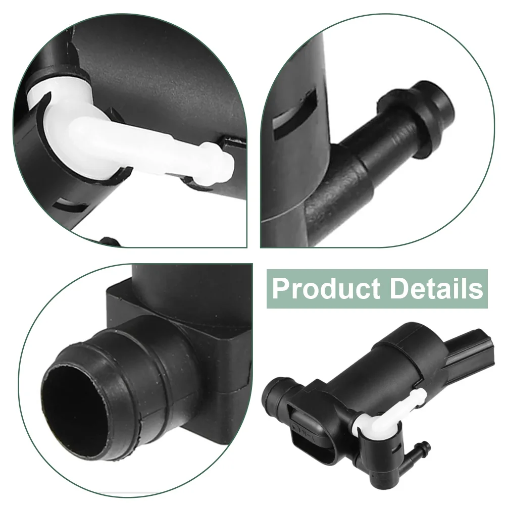 Scheibenwaschpumpe, Frontscheibenwischer-Waschpumpe für Ford Focus Galaxy Mk2 Kuga S-Max Mk1 Mondeo Mk3