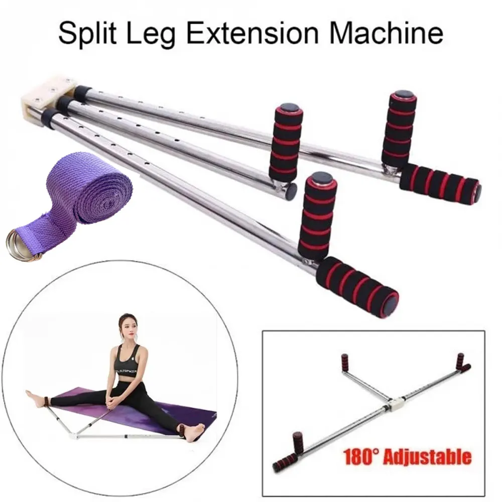 Leg Stretcher 3 Bar Leg Flexibility Stretching Split Stretcher Adjustable Split Stretching Yoga Dance  Ballet Training Equipment