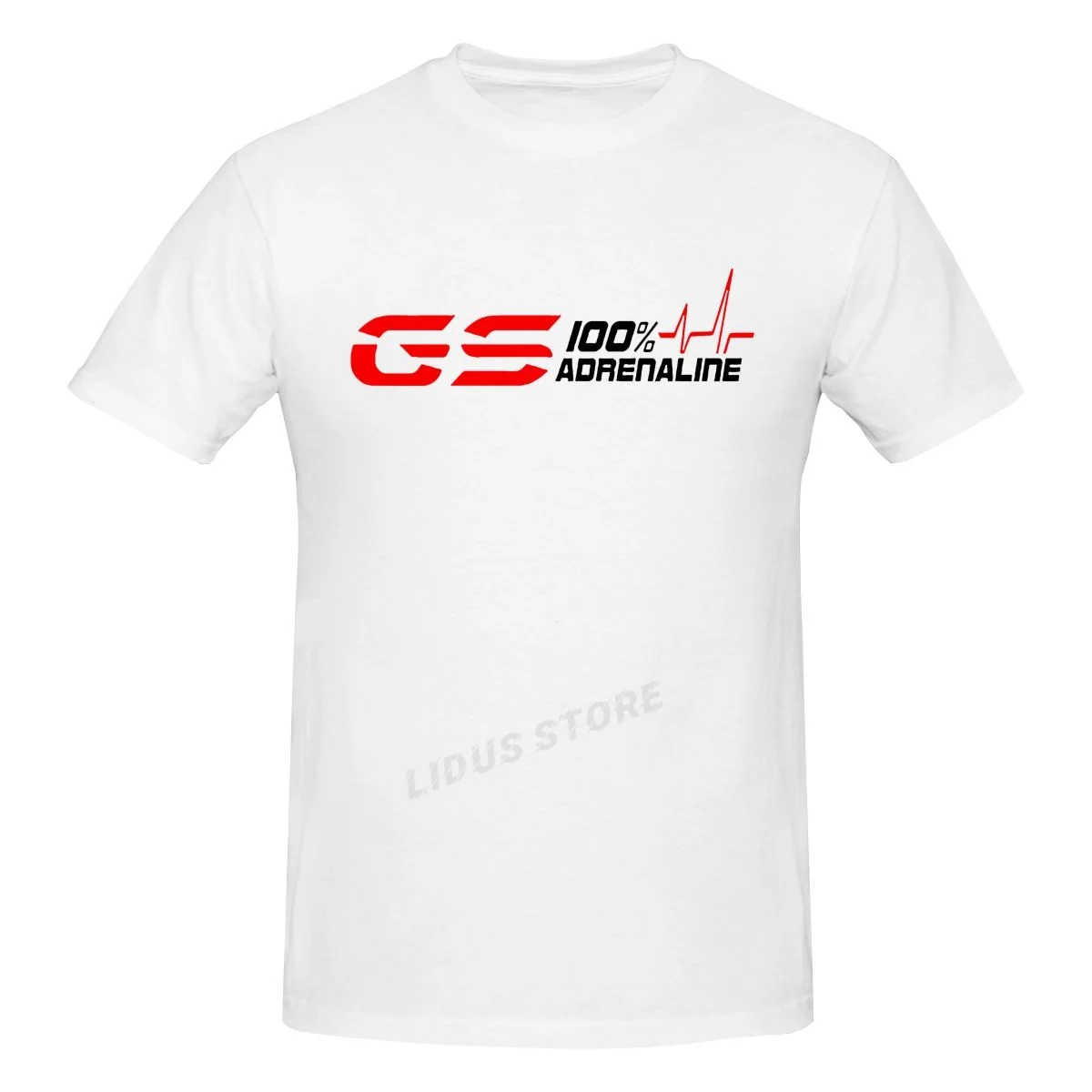 GS Adrenaline Motorrad Biker Fan T shirt Harajuku Streetwear Short Sleeve T-shirt 100% Cotton Graphics Tshirt Brands Tee Tops