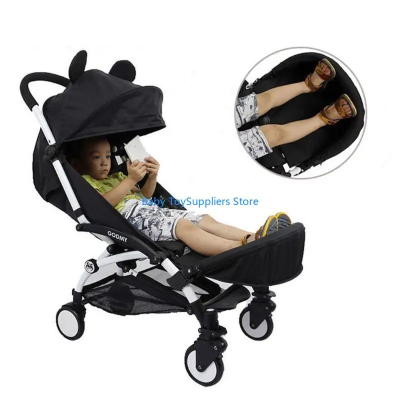 

R1WF Baby Stroller Armrest Pu Protective Armrest Footboard Protectiver for Case for P