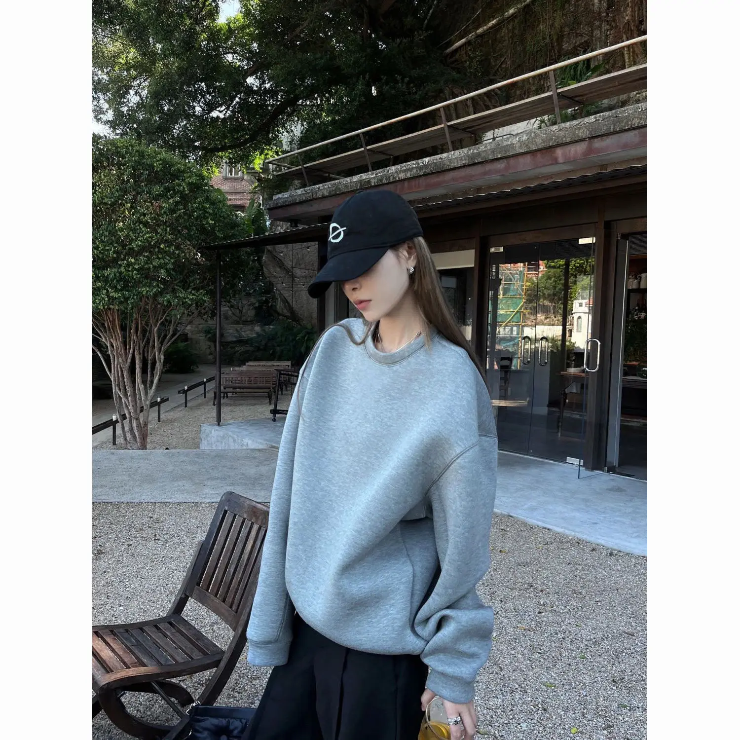 

Женские толстовки, тренд одежды, 2025 г., элегантная меховая подкладка, минимализм, гибкий сплит, хипстерский хип-хоп, полумолния, сезонные девушки, дымчатые