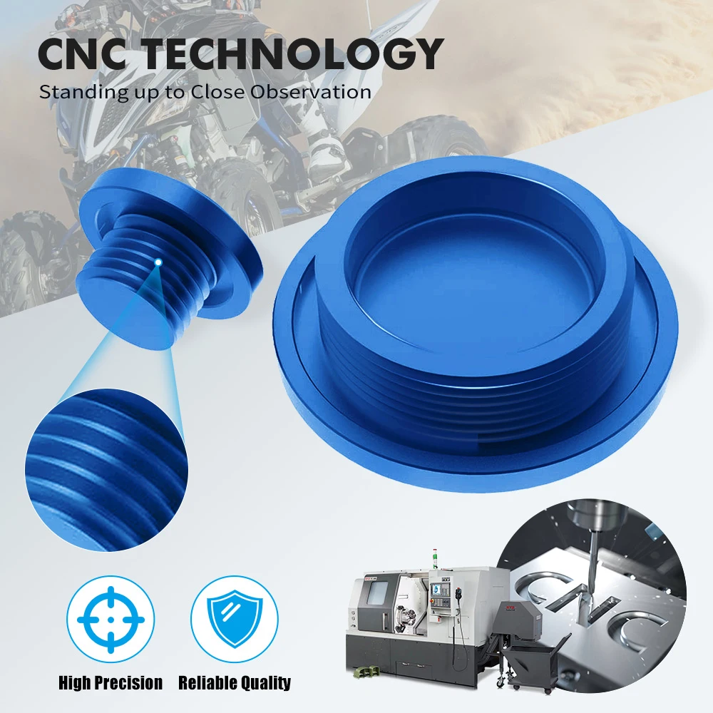 

NiceCNC ATV Engine Cover Cap Plug Kit For Yamaha RAPTOR 700 700R YFM YFZ450R YFZ450X YFZ 450R 450X YZ WR 250F 250FX 450F 450FX