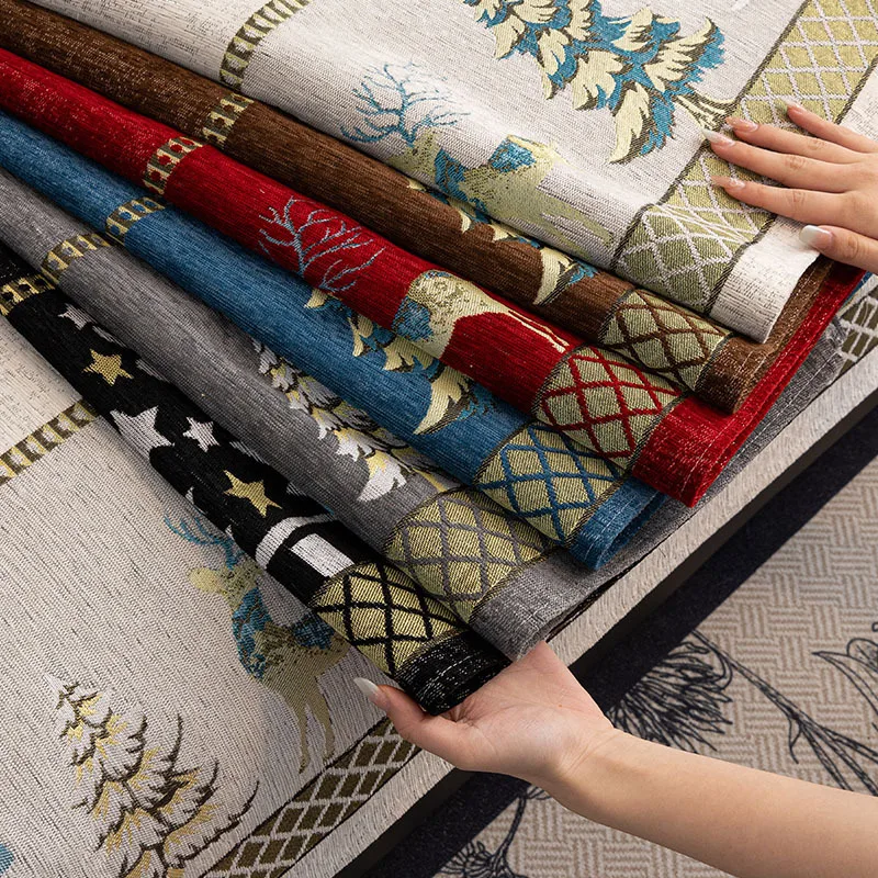 Chenille Jacquard Sofa Cushion Living Room All-Season Slip-Resistant Stain-Resistant Seat Pad Scratch-Resistant Couch Cover