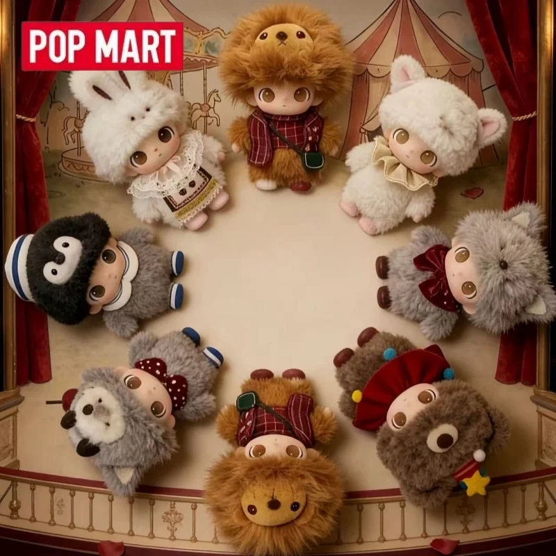 

POP MART DIMOO Серия «Театральный клуб: Секрет» — Виниловая плюшевая подвеска, оригинальная таинственная коробка-сюрприз, игрушка-фигурка аниме