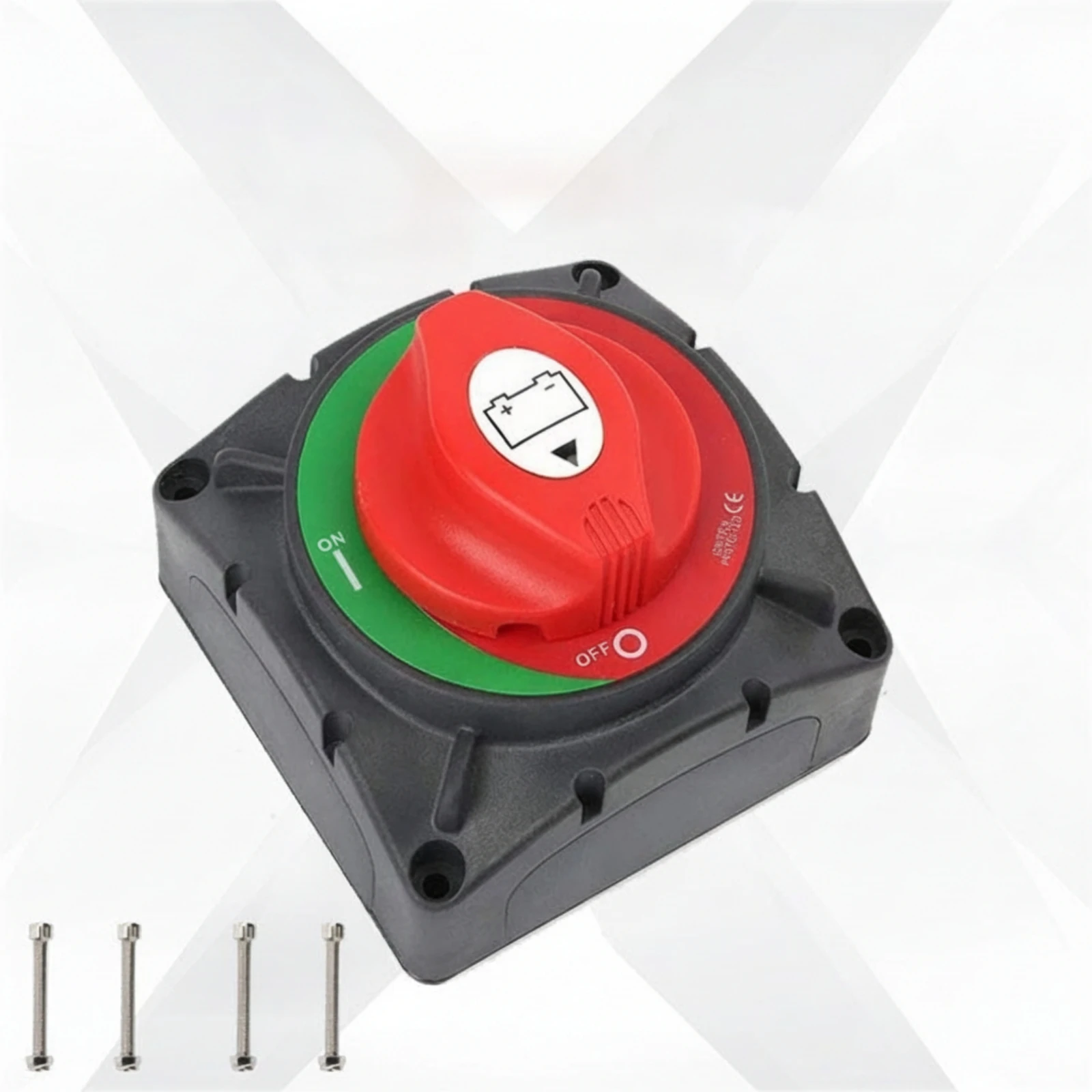 Battery Disconnect Switch Manual Battery Cutoff Switch Long-Lasting Corrosion-Resistant for Marine, RV view 3