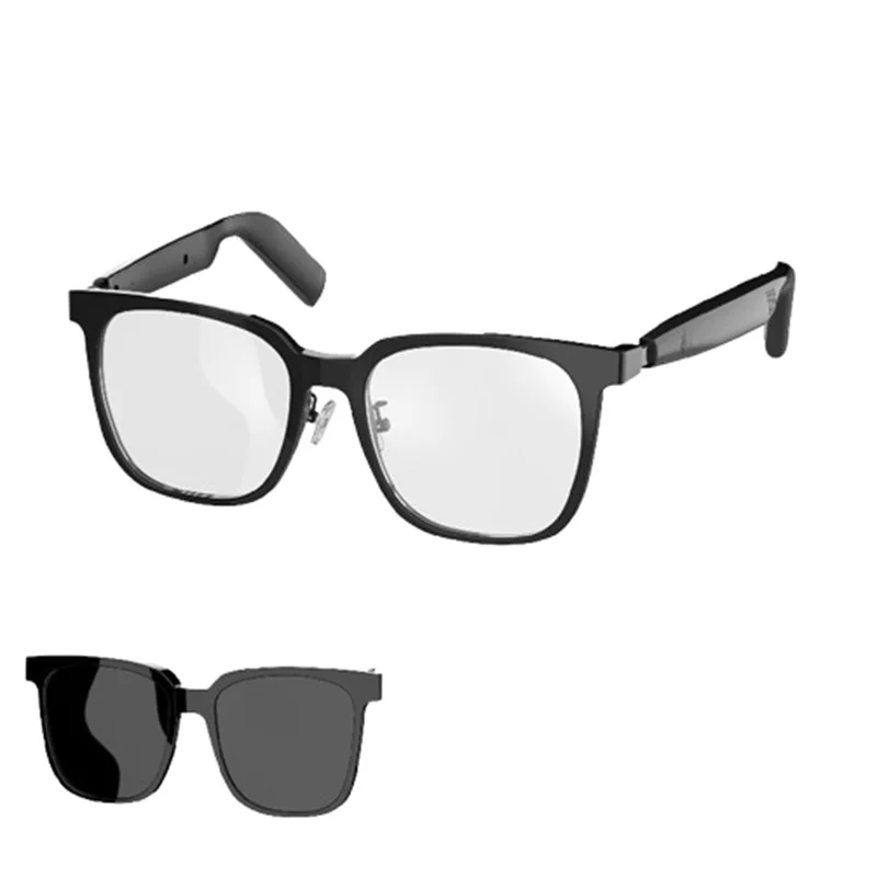 Okulary przeciwsłoneczne z magnetycznym klipsem Sg18 Pro, inteligentne okulary, ochrona UV, lekka oprawka, modne okulary dla kobiet i mężczyzn.