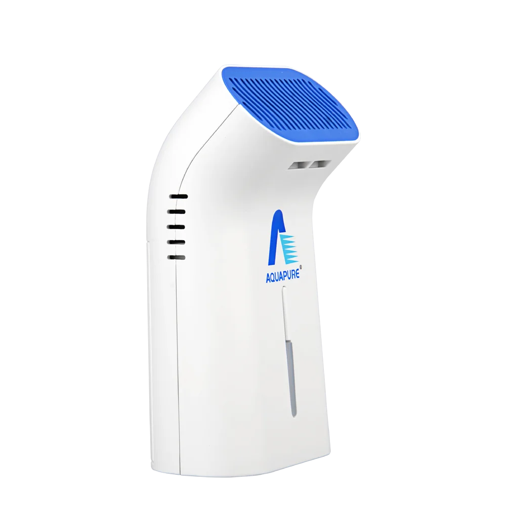 AQUAPURE портативный на батарейках, защита здоровья, генератор отрицательных ионов, плазменный очиститель воздуха