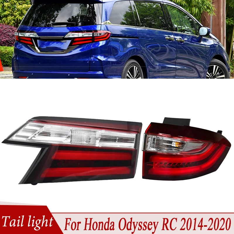 

Car Taillight Assembly For Honda Odyssey RC 2014-2020 Rear Turn Signal Light Brake Light Stop Lamp Fog Lamp Car Accessories