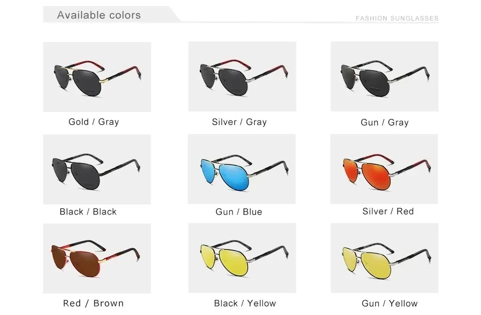 KINGSEVEN Marke Klassische Pilot männer Sonnenbrille Polarisierte UV400 HD Objektiv Luxus Retro Fahren Gläser Frauen Große Rahmen Brillen – Detail 3