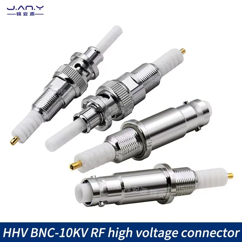 hhv-shv-10kv-ultra-high-voltage-bnc-connector-10000-volt-high-voltage-resistant-rf-coaxial-connector-non-magnetic-high-power