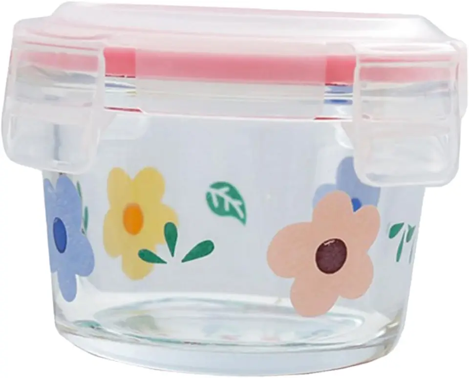 Airtight Glass Storage Containers for Food and Snacks