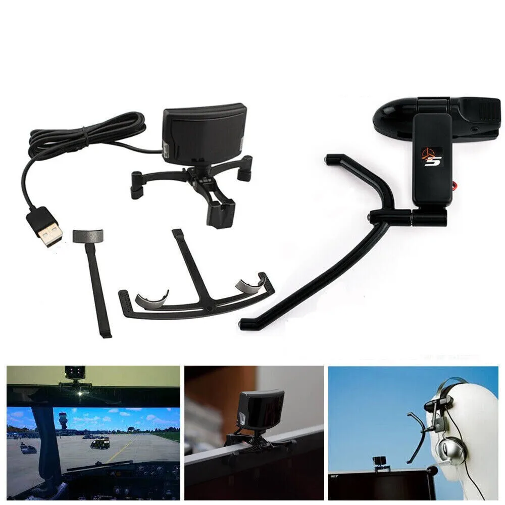 Head Tracking System para Trackir5 e Tracknp5 Simulação de Voo Piloto para Dirt F1gtr Gtr2 Est2 Ast