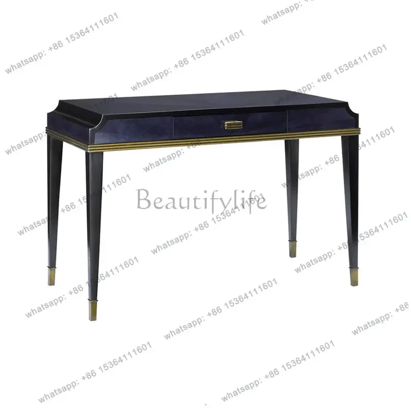 yj9 American light luxury solid wood desk home multi-functional desk