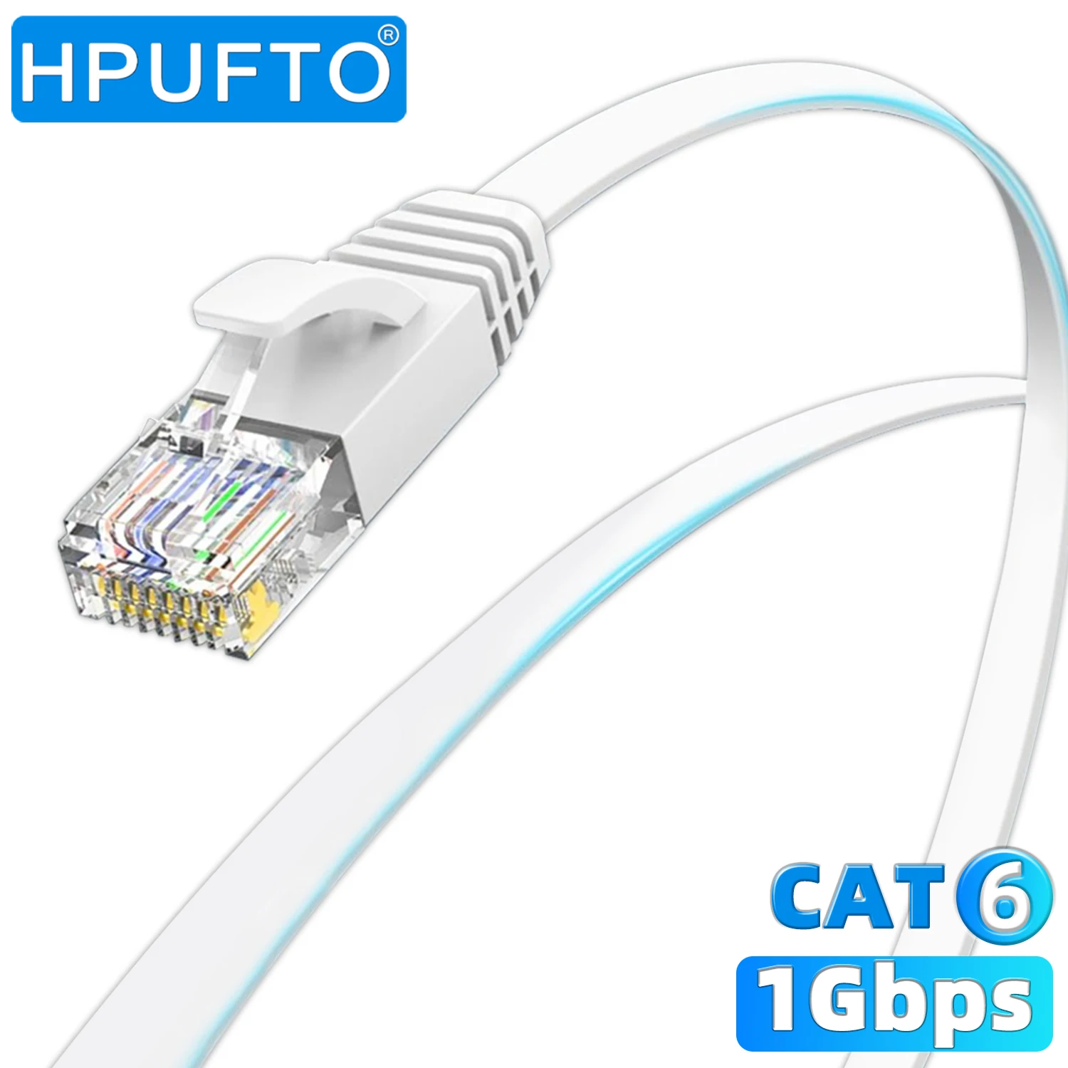 

Cat6 Ethernet Cable Flat Lan Cable UTP RJ45 Internet Network Patch Cord 5m 10m 30m for PS PC Modem Router Ethernet Cable Cat 6