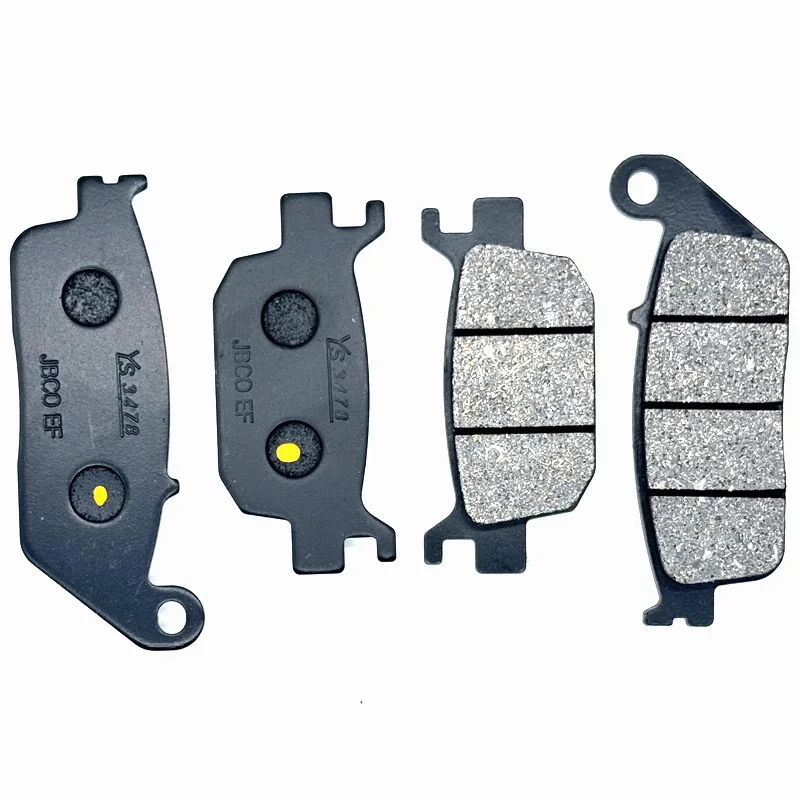 Motorcycle Front & Rear Brake Pads For BENELLI Imperial 400 18-24 & HONDA SH350i Scoopy Non ABS 21-23 SH125 13-18 SH150 13-20