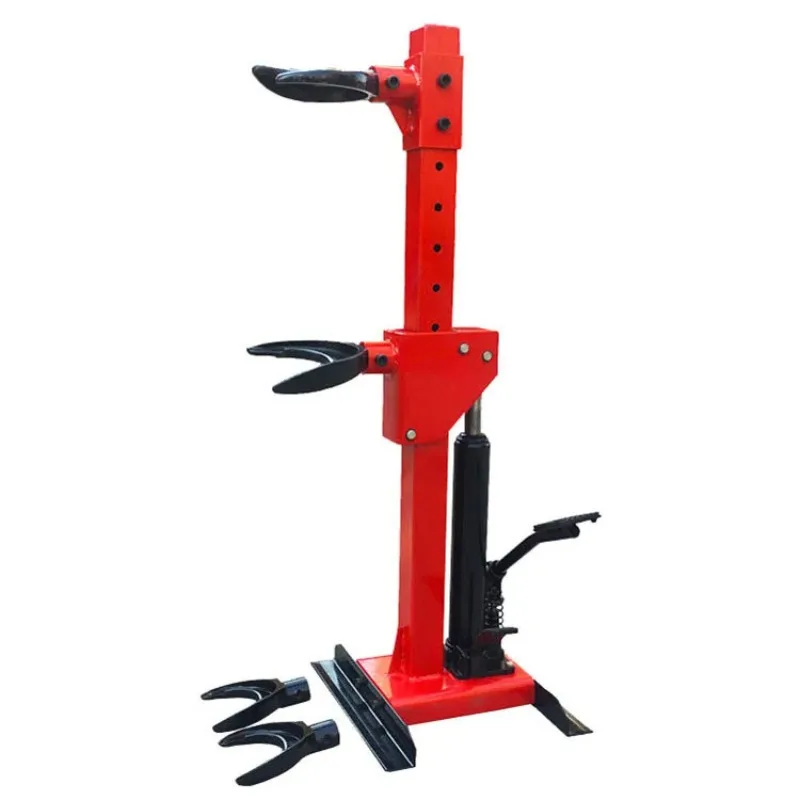 New Products and New Processes Harpoon Type Damper Spring Compressor Manual Operate Spring Pressure Machine