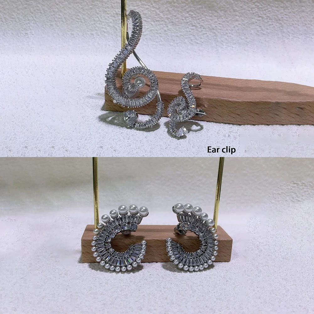 

Pearl earrings 2025, new arrivals, fashion charms, wedding jewelry, fine gifts for women, exquisite crystal sparkling wholesale