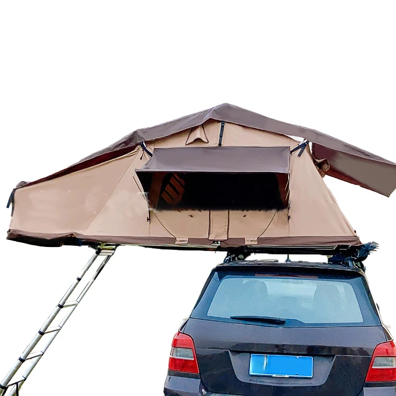 

Custom Factory Fold-Out Soft Ox Cover Rooftop Tent Car Outdoor Camping