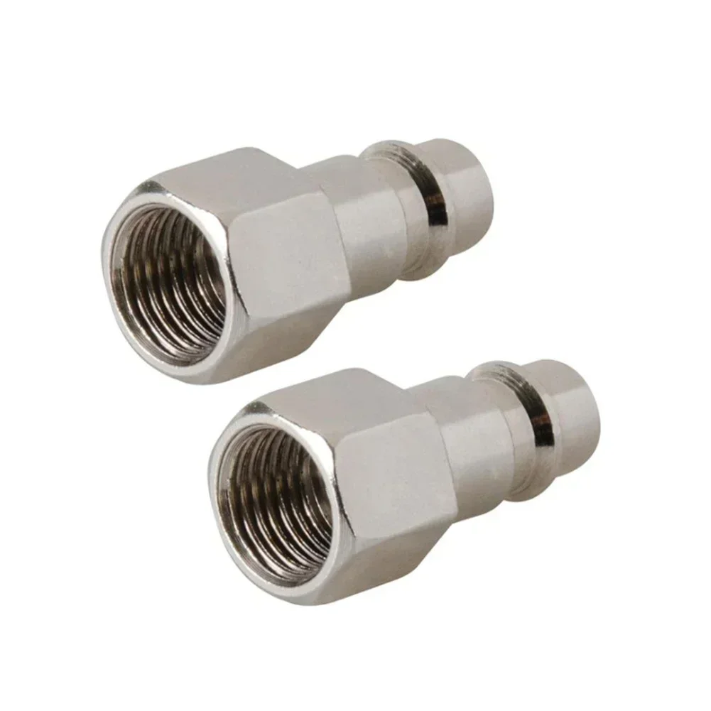 Kompresor udara selang cepat Coupler Plug soket konektor Fitting 1/4 "benang Euro Male Quick Connect Release Fitting