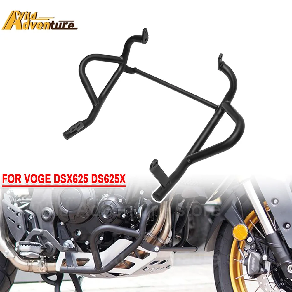 

Fit For VOGE DSX625 DS625X 625DSX DSX 625 Motorcycle Highway Engine Guard Crash Lower Bar Frame Bumper Fairing Protector Bars