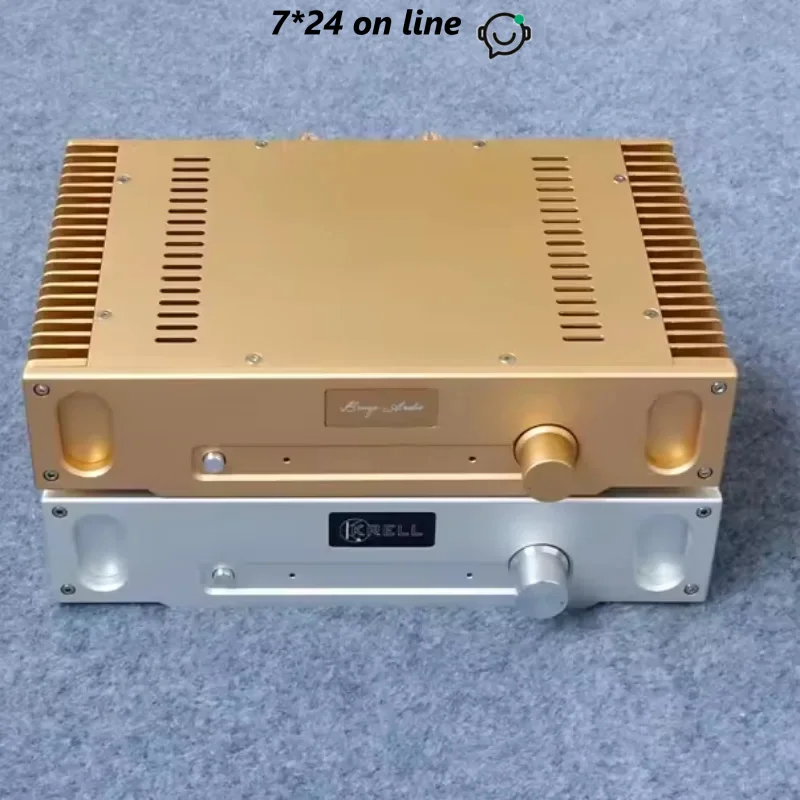 

New Audio Voice king Hood 1969 glod sealed the most perfect version of the HD1969 class A power amplifier 10W+10W