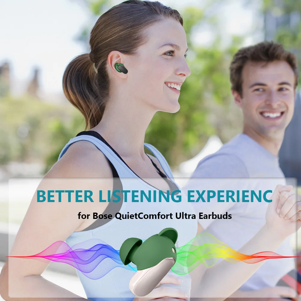 Bose QuietComfort 실리콘 이어버드 교체 팁, 이어플러그 헤드폰 액세서리, 이어버드 II, 3 쌍