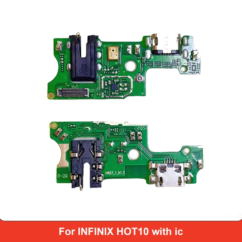 USB Charging Dock Board For INFINIX HOT10 with ic Charger Port Connector Flex Cable