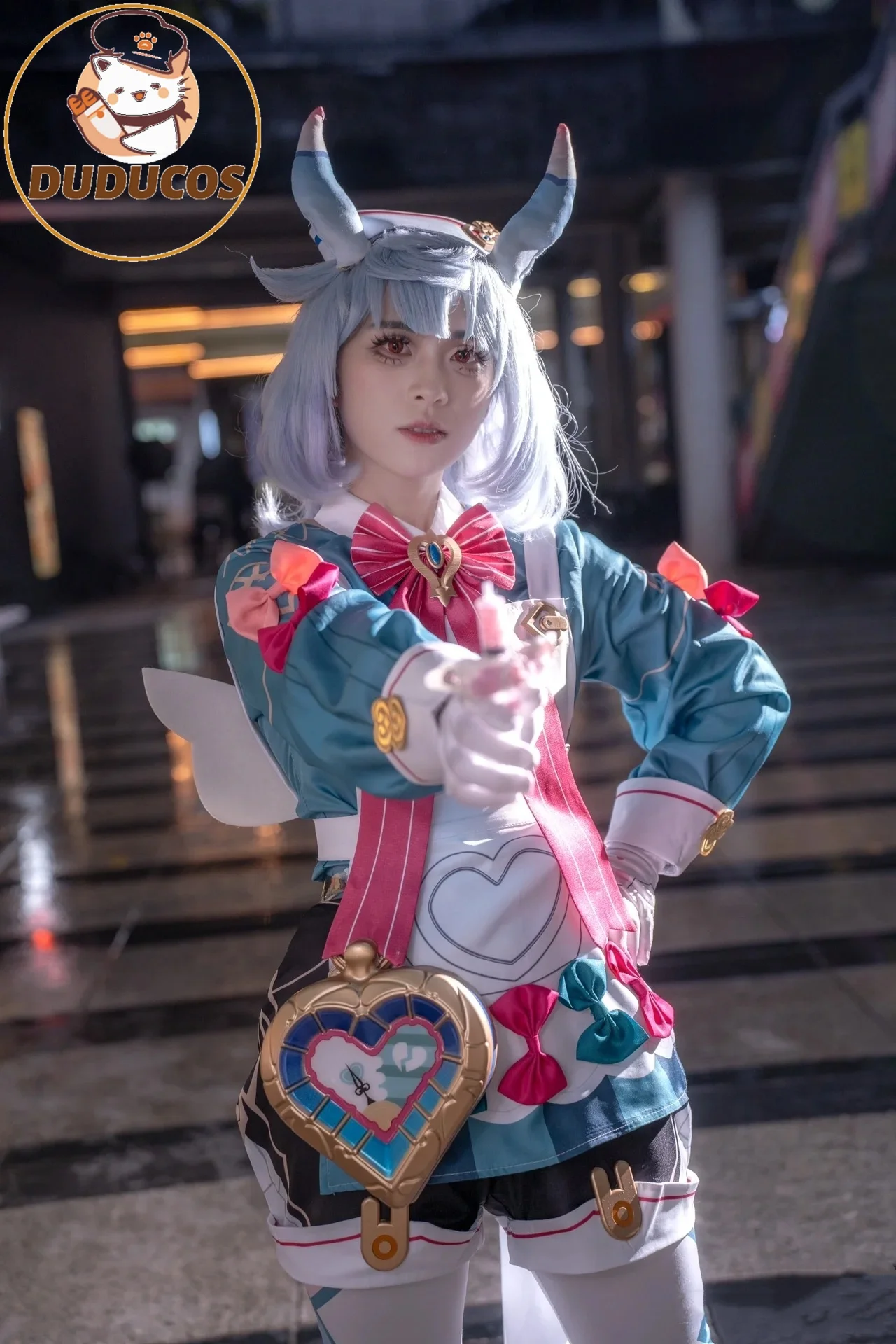 In Stock Sigewinne Cosplay Costume Melusine Genshin Impact Fontaine Nurse Doctor Сигвайн Sigvayn Set Мелюзина Melyuzina