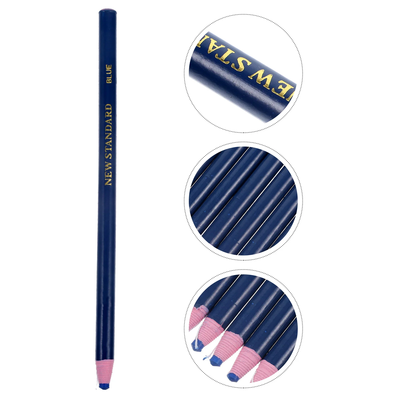 

12 PCS Erasable Sewing Pencil Marker Water Soluble Fabric Peel off China Pencils Peel-off