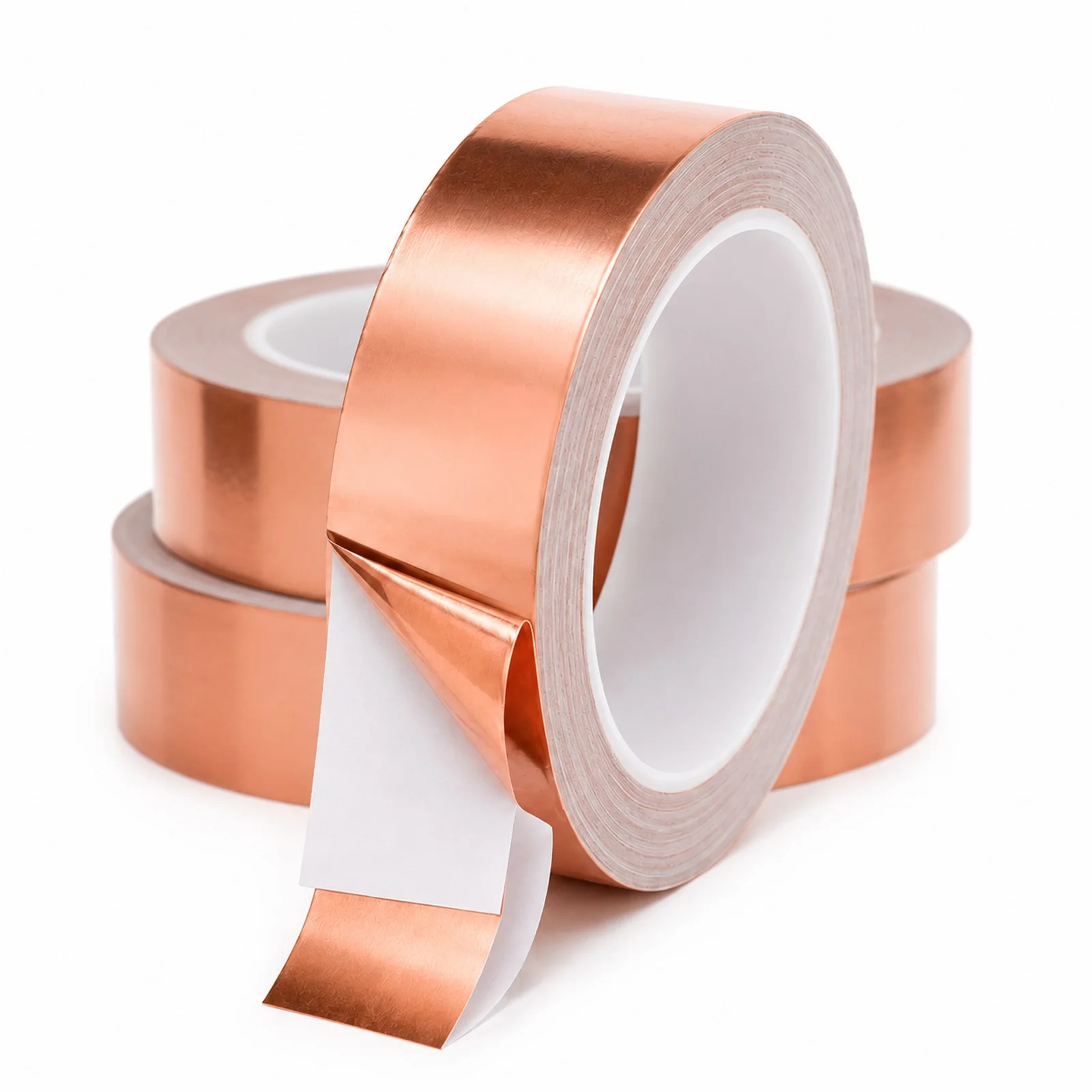 1/3/5 Roll Single-Sided Copper Foil Tape Conductive Shielding Tape Snail Tape Colored Glass Home Appliances Circuit Repair view 2