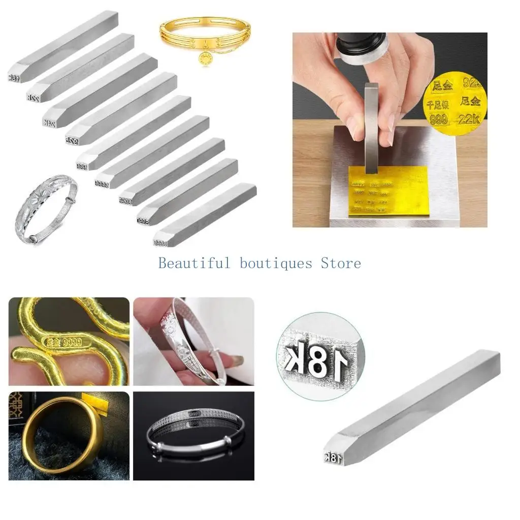 

U4LF Practical Jewelry Engraving Tool Alloy Jewelry Engraver Stamping Tool For Individualized Accessories Production