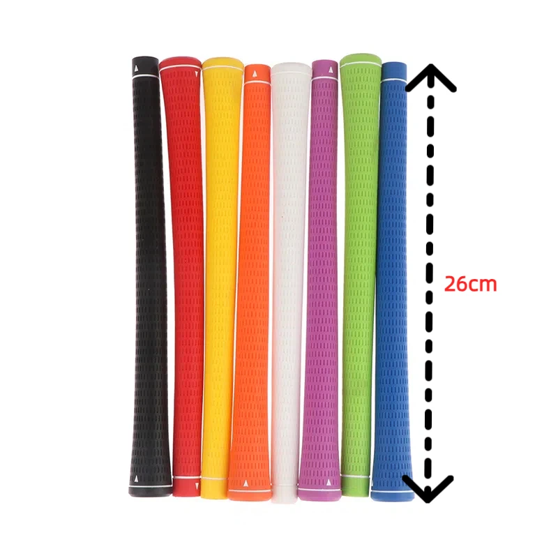 1PC Universal Golf Handle Grip Solid Color Non-Slip Rubber Standard Swing Trainer Golf Club Grips