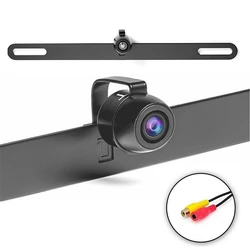 Front Rear View Reversing Parking Camera License Plate Backup Camera for Pickup Truck Car SUV 149° Night Vision Waterproof