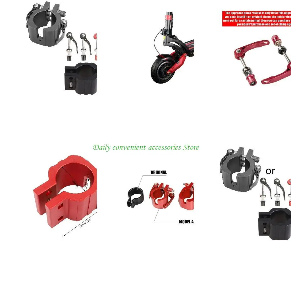 

97QB Складное складное заживание электрическое кольцо застежки для Dualtron DT3 Thunder