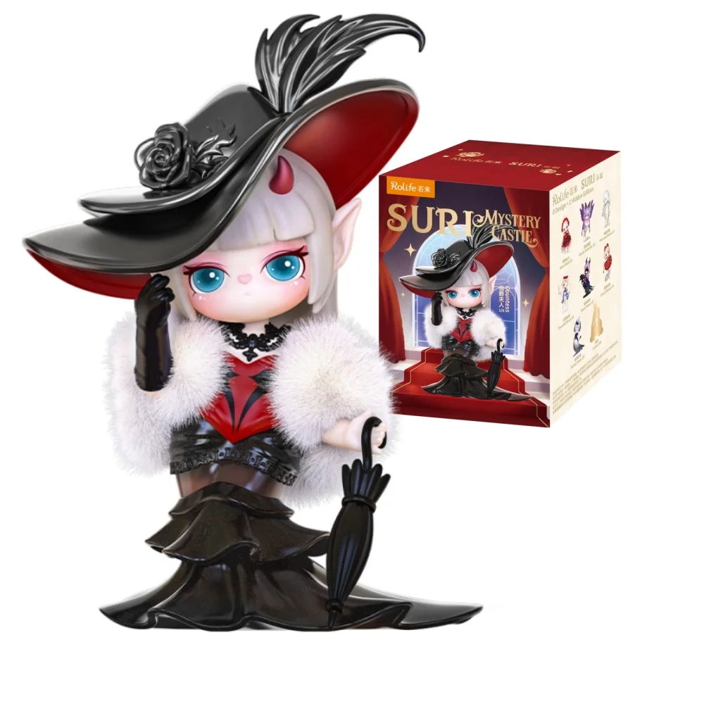

Robotime Rolife слепая коробка, экшн-фигурки, игрушки Suri Mystery Castie, коллекционные фигурки, подарки на Хэллоуин, день рождения для девочек и мальчиков