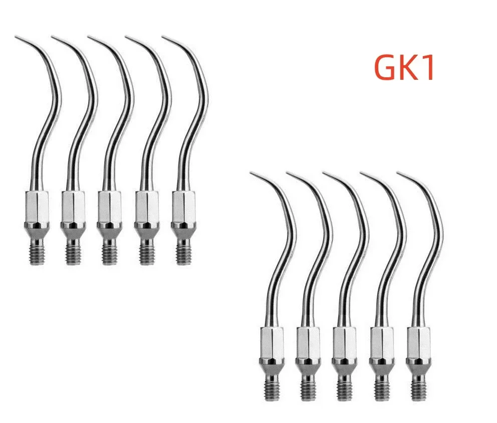 1-10 PCS GK1 Universal Scaler Insert Tip Dental Airscaler Handpiece Compatible with KAVO SONICFLEX - Dental Cleaning Tools