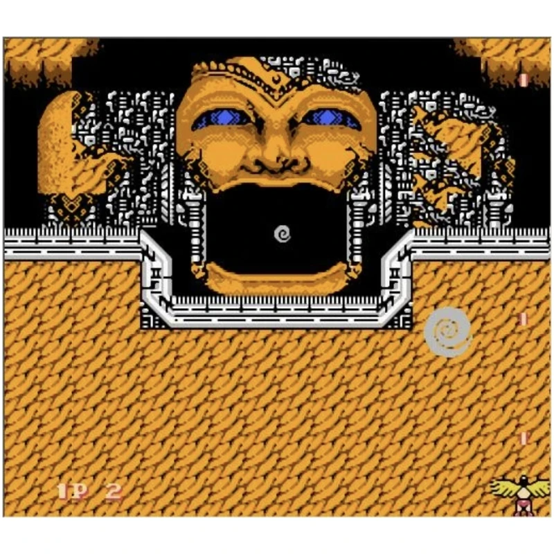 خرطوشة لعبة الأجنحة الأسطورية لوحدة تحكم FC / NES 60Pins / 72Pins بطاقة ألعاب الفيديو