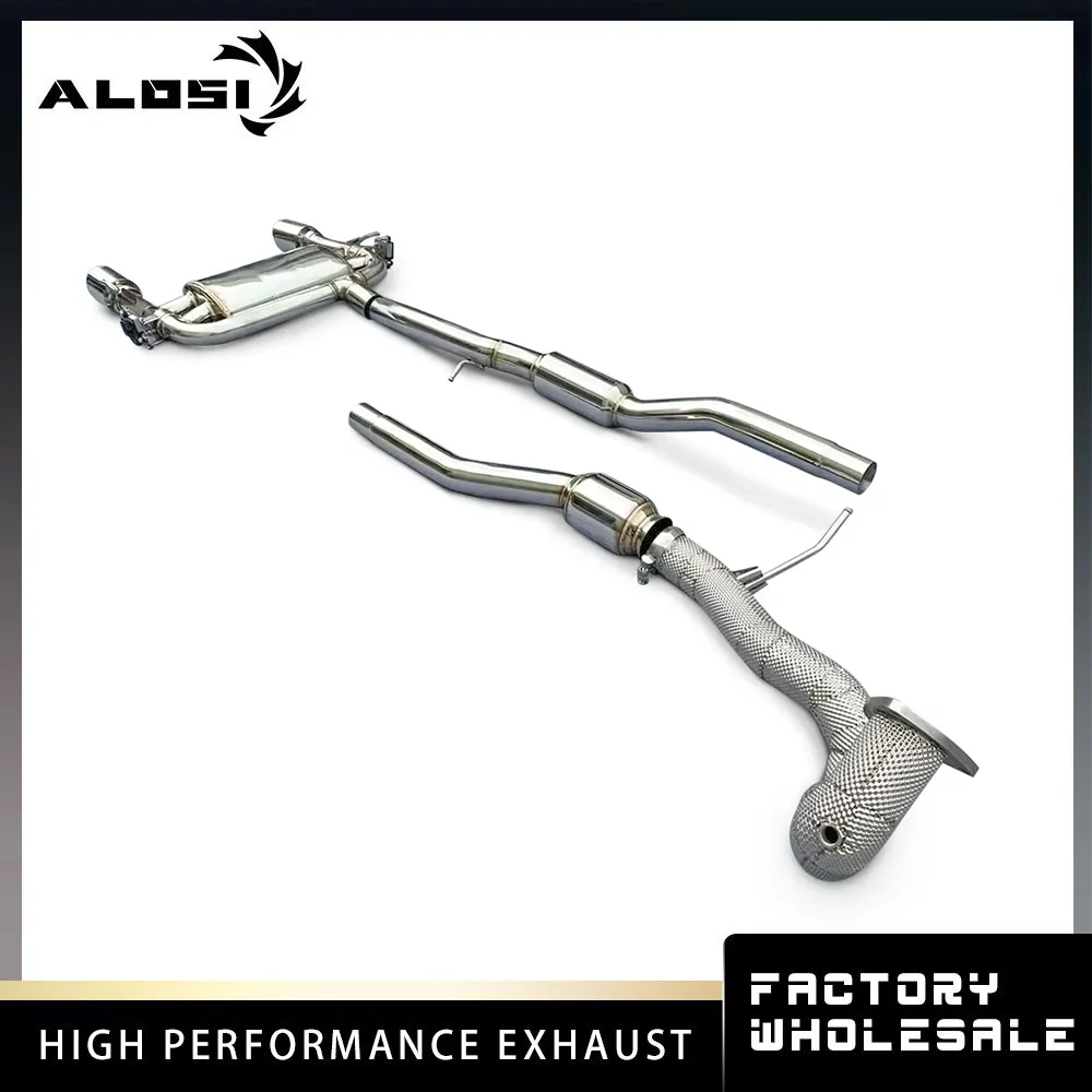 

Intelligent Valve cat Back Exhaust For Audi TT MK1 1.8T 1998-2006 High Performance Exhaust Modification Perfect Installation