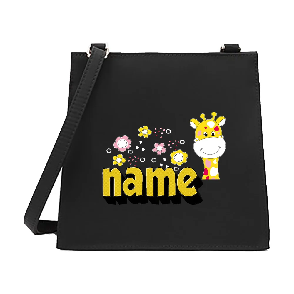 Personalized Customization Name Women's Fashionable Crossbody Bag Shoulder Bag Commuting Storage Bag