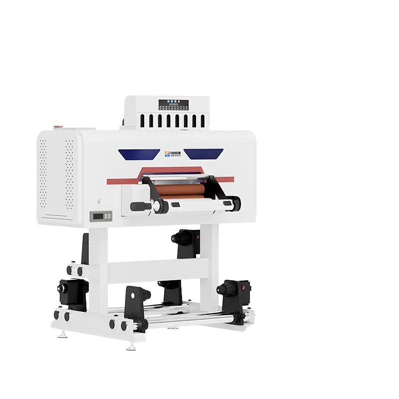 

17" All in 1 Small UV PET Film Transfer Printing Machine Golden Foil Film Laminating 2 in 1 Gold A4 A3 Sticker UV DTF Printer