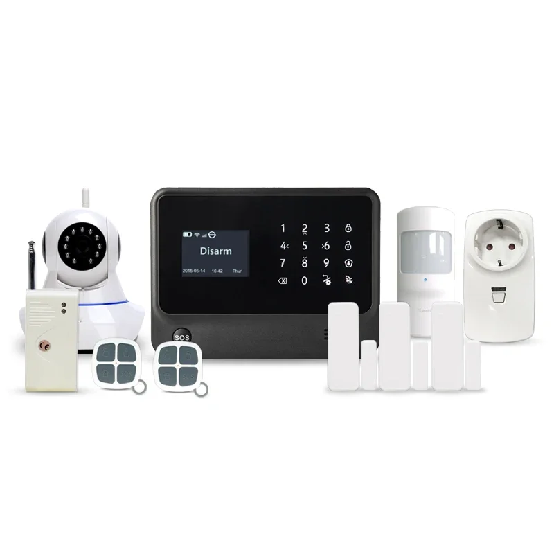 2021 hot G90B plus smart home Android / IOS APP WIFI GPRS GSM  a-l-a-r-m system  burglar