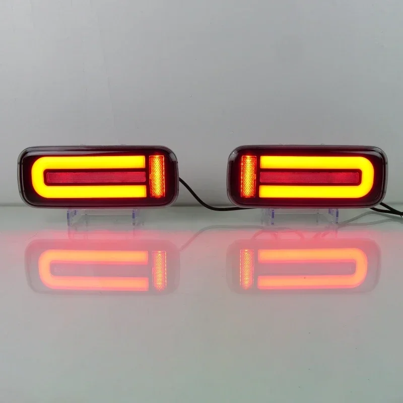 For Suzuki Jimny 2007-2017 Car LED Tail Light Taillight LED Rear Running Light Brake Dynamic Turn Signal Lamp Assembly