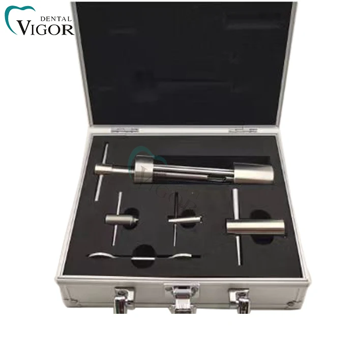 Factory Direct Low Speed Handpiece Repair Tools Maintenance Tools Kit Set with Metal Box For Dental Use