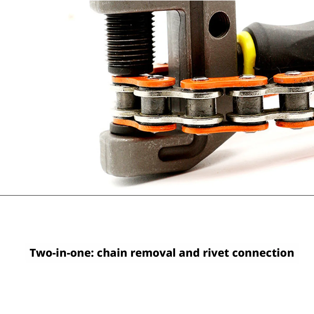 Motorcycle Chain Riveter Tool Universal Bike Chain Breaker Removal Repair Tools for Motorbike Maintenance view 4