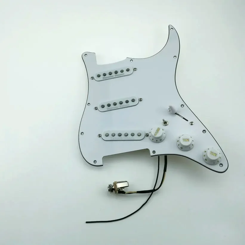 

Guitar Pickups Single coil Pickups SSS Style Pickups Guitar Pickguard Wiring Multifunctional series switch