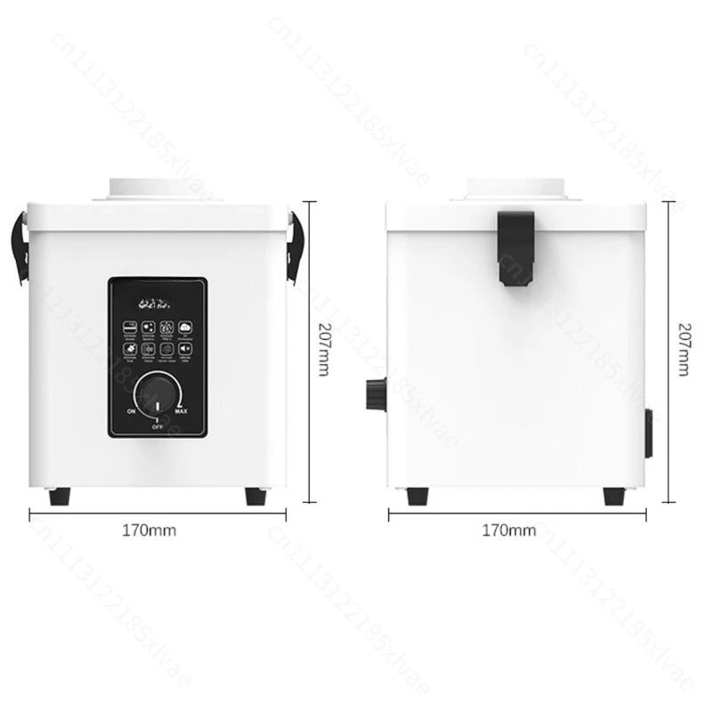 For Mini Desktop Solder Fume Extractor, Odorless Dust Removal for Industrial & Indoor Use with Iron Filter
