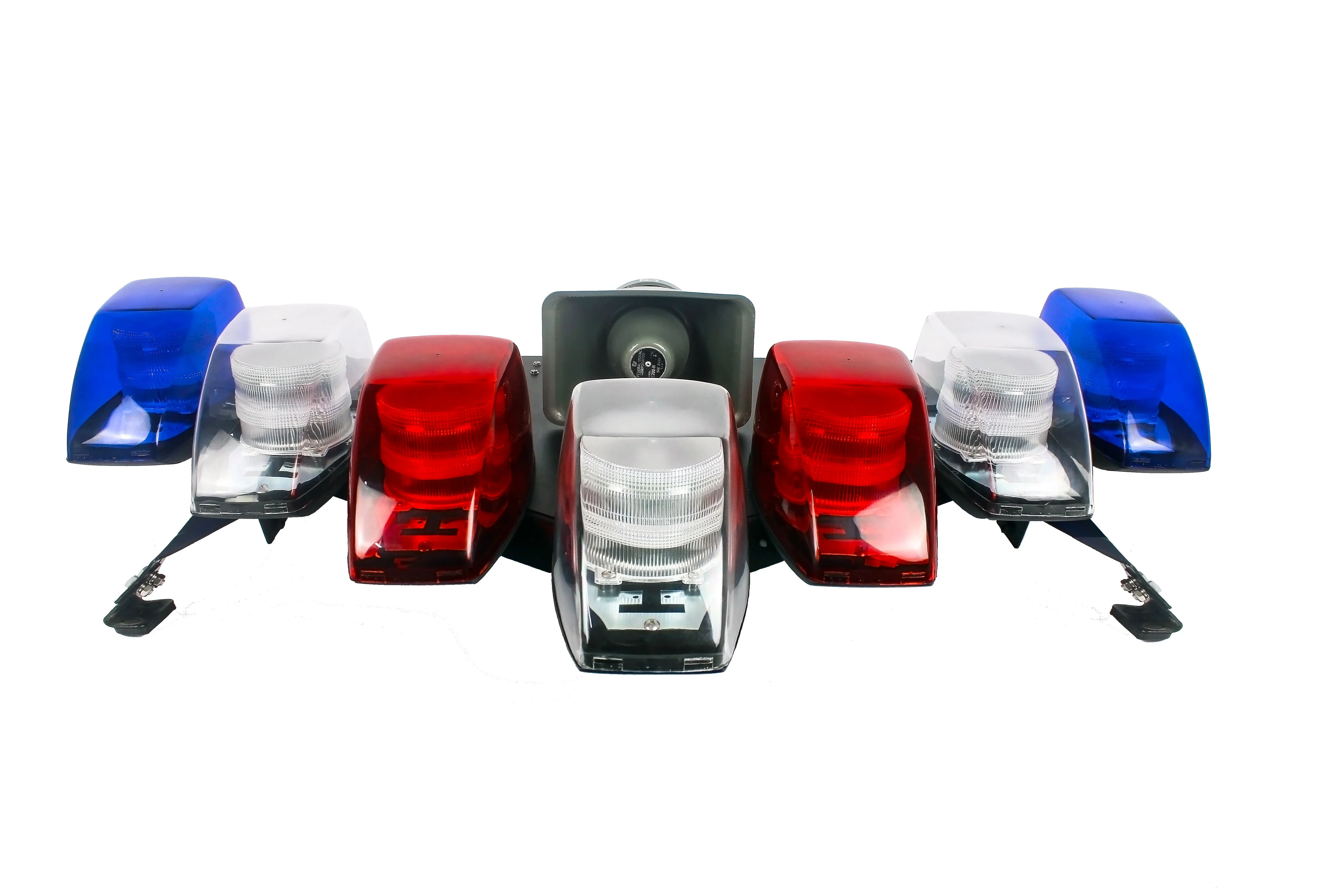 V字型LED点滅緊急警告スピーカーセキュリティカーライトバー