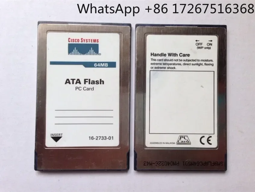 Инструменты Cisco PC-карта 64M ATA FLASH CARD 64MB PCMCIA карта памяти CNC промышленный станок управления