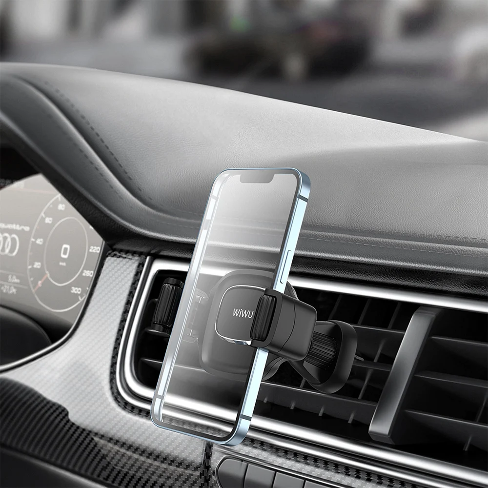 حامل سيارة للهاتف المحمول مستقر عالمي لهاتف 4.0-6.7 بوصة حامل سيارة عالي الجودة لهواتف iPhone 17 16 15 14 13